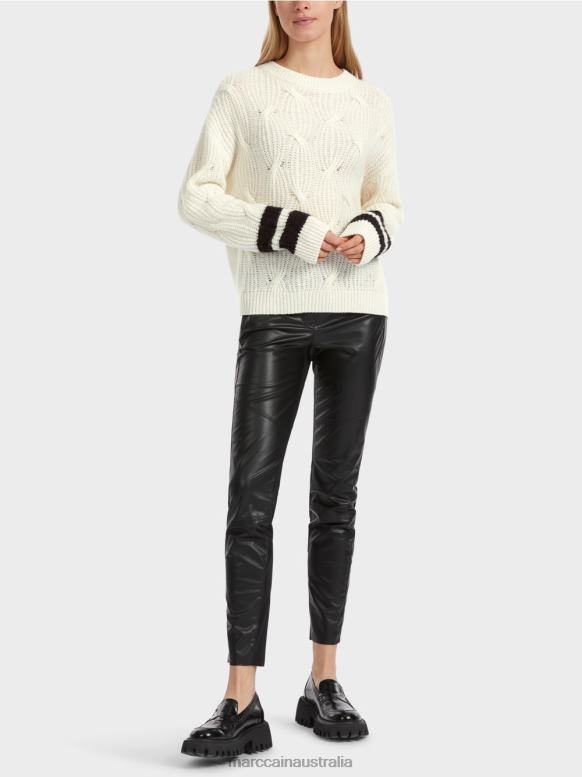 Clothing Off-White J8XFX1047 Sweater - Knitted in Germany Marc Cain