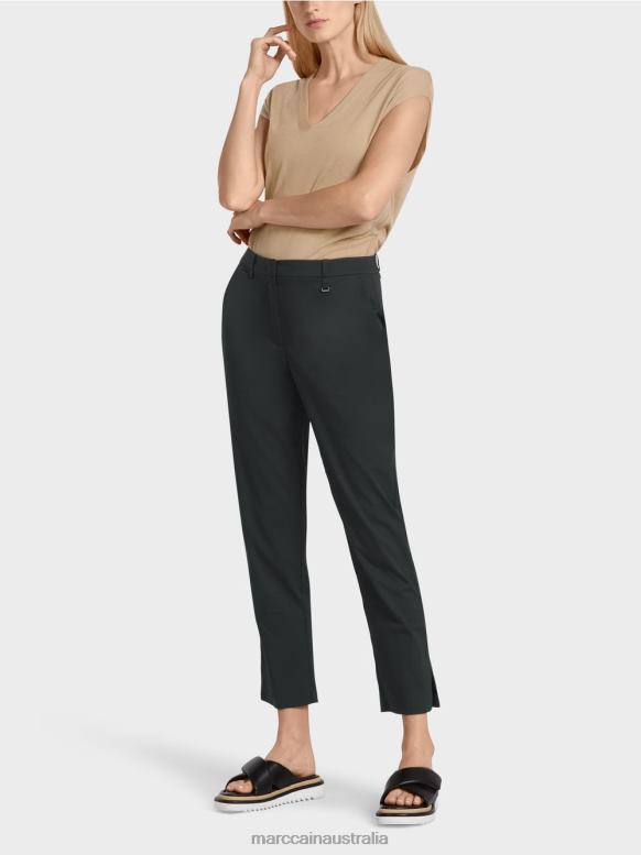 Clothing Black J8XFX633 Chino-style pants Marc Cain