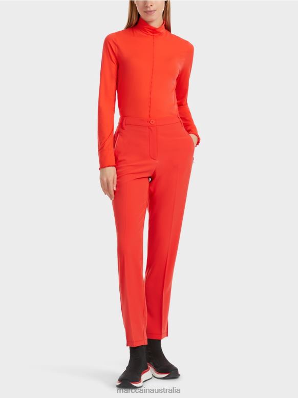 Clothing Campari J8XFX537 Pants FUSHUN with side slits Marc Cain