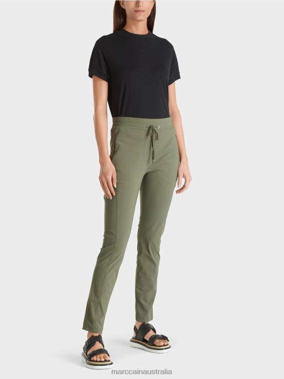 Clothing Deep Jungle J8XFX727 RIBERA stretch fabric pants Marc Cain