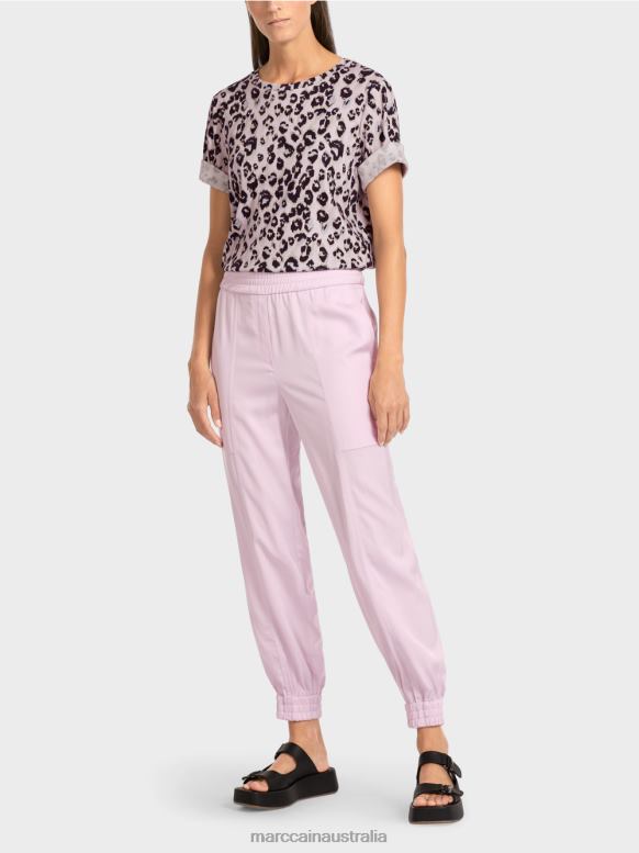 Clothing Light Lavender J8XFX685 Jogging-style pants Marc Cain