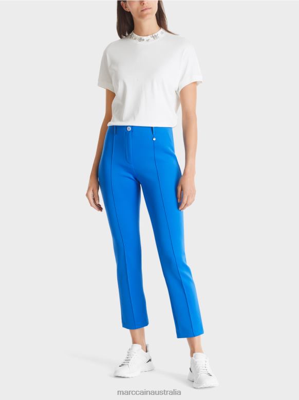 Clothing New Skydiver J8XFX571 SYDNEY pants with creases Marc Cain