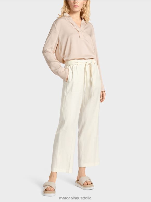 Clothing Off-White J8XFX676 WARDHA paperbag pants Marc Cain