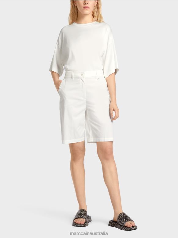 Clothing Off-White J8XFX679 FINIKE shorts in a feminine fit Marc Cain