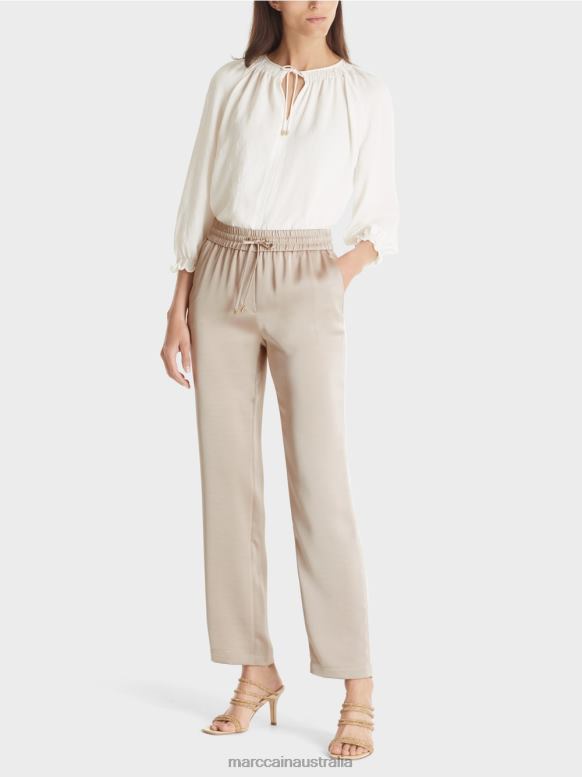 Clothing Warm Stone J8XFX566 ROANNE "Rethink Together" pants Marc Cain