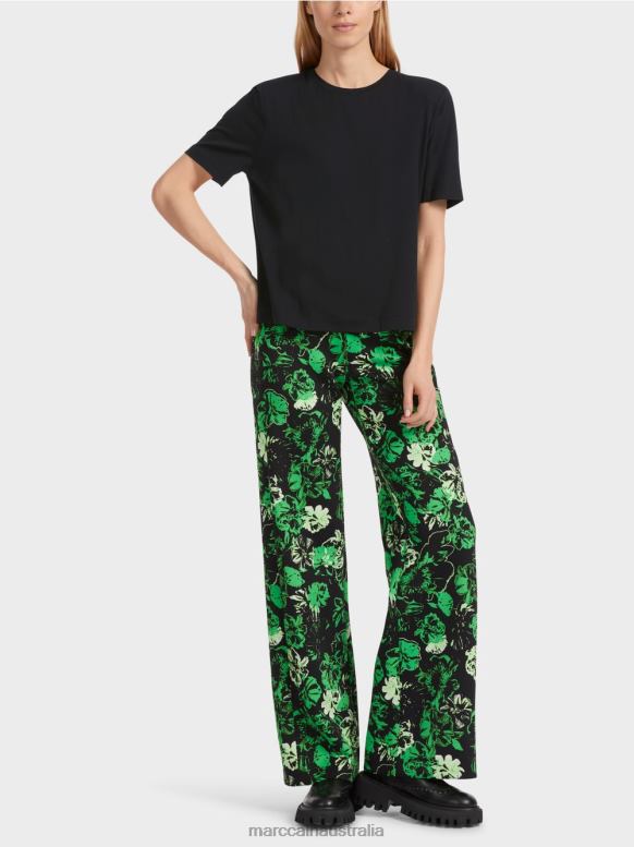 Clothing Black J8XFX1247 T-shirt in a boxy cut Marc Cain