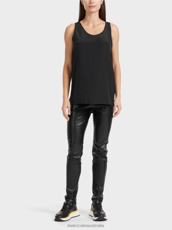 Clothing Black J8XFX1340 Lightweight sleeveless top Marc Cain