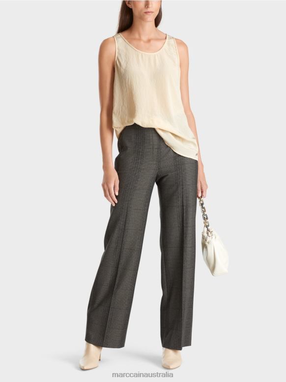 Clothing Dark Cream J8XFX1353 Lightweight sleeveless top Marc Cain