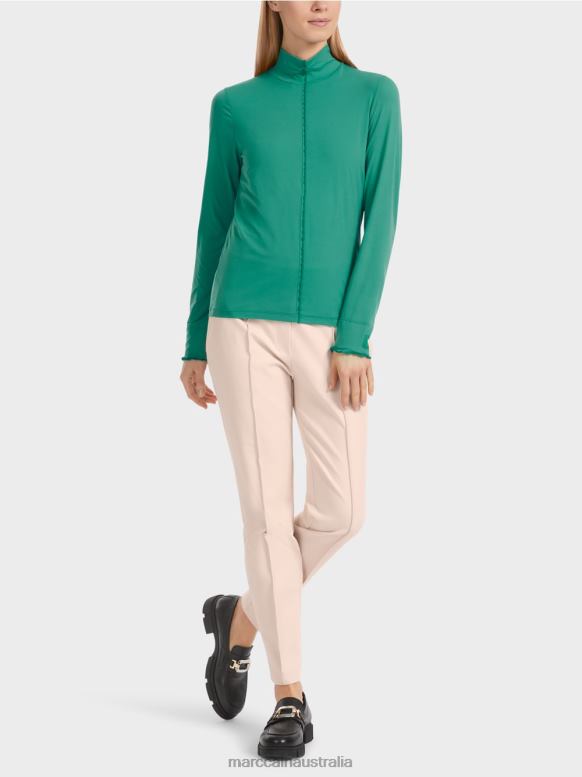 Clothing Enamel J8XFX1237 Long-sleeved shirt with stand-up collar Marc Cain