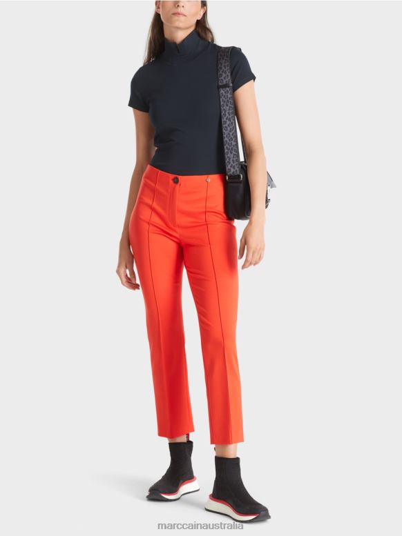 Clothing Midnight Blue J8XFX1346 High-necked T-shirt Marc Cain