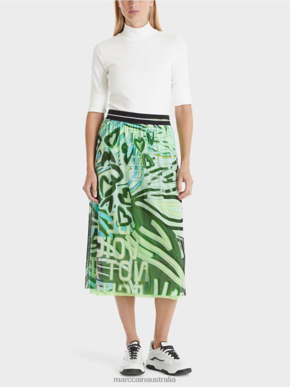 Clothing Off-White J8XFX1296 Shirt with stand-up collar and ?-sleeves Marc Cain