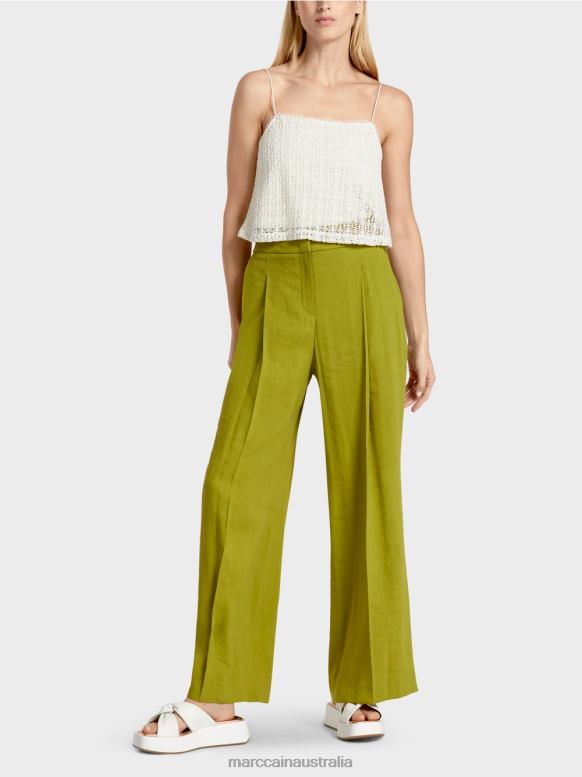 Clothing Off-White J8XFX1401 Lace crop top Marc Cain