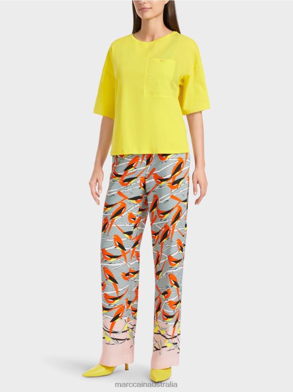 Clothing Soft Lemon J8XFX1323 Printed T-shirt Marc Cain