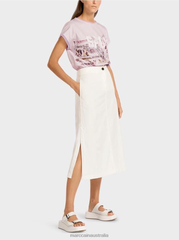 Clothing Off-White J8XFX491 Flared skirt Marc Cain