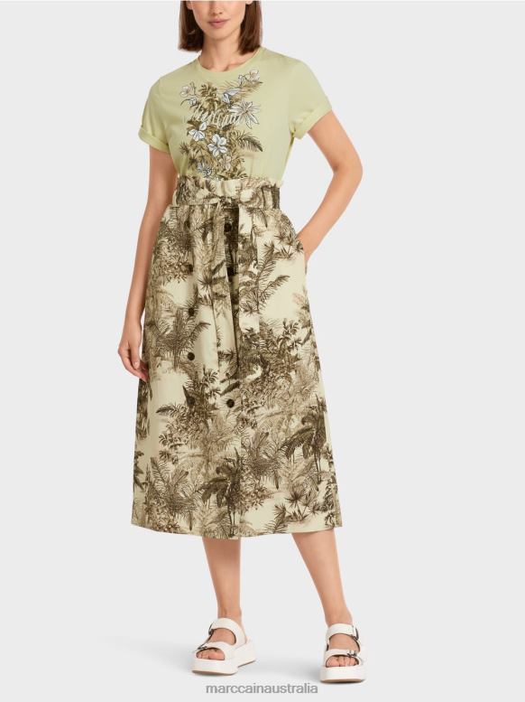 Clothing Soft Breath J8XFX493 Calf-length skirt Marc Cain