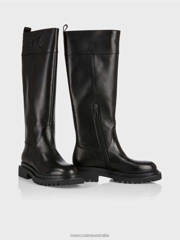 Footwear Black J8XFX1570 Boots with zip Marc Cain