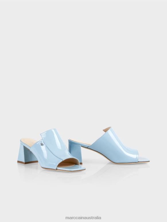 Footwear Atmospheric Blue J8XFX1632 "Rethink Together" square sandals Marc Cain