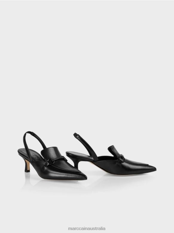 Footwear Black J8XFX1650 Elegant heels Marc Cain